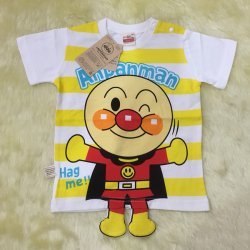 เสื้อยืดเด็กอันปังแมน Anpanman ขาห้อยกระดิก